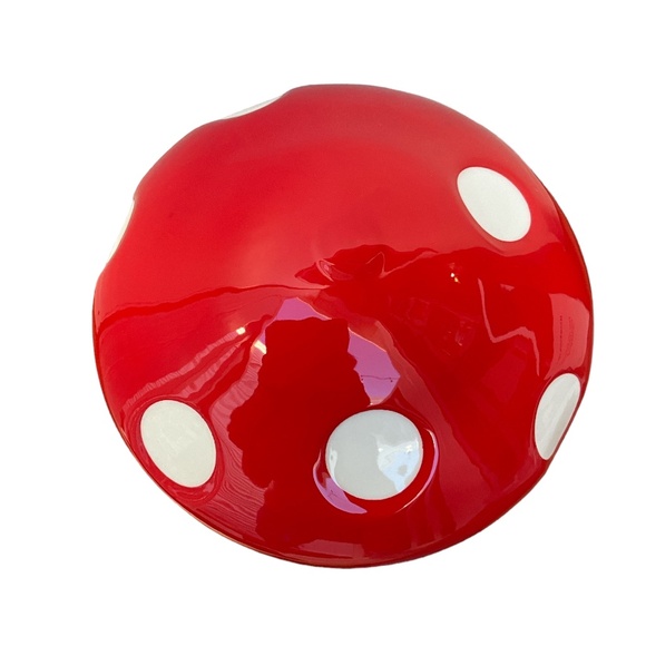 Ceramic Mushroom Cookie Jar, Brand Earthbound Trading Company - Picture 4 of 7